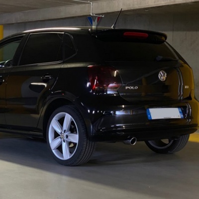Becquet spoiler de toit - VW Polo 6R 09-14 - noir brillant 