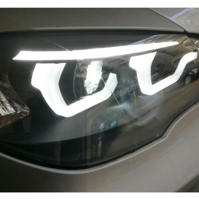 BMW X5 E70 Angel Eyes ikonische LED-Halogenscheinwerfer 07-13