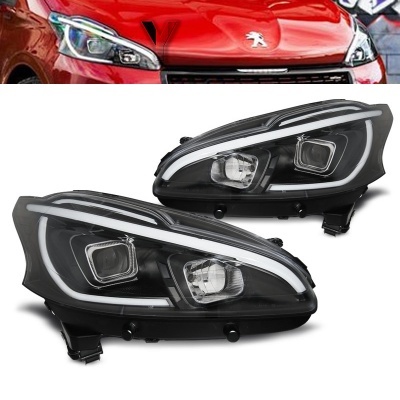 Ein Paar Motorrad Scheinwerfer Zusatzscheinwerfer Nebelscheinwerfer  Scheinwerfer 12V Mini U7 Angel Eyes Licht (Weiß)