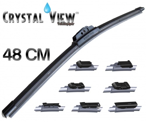 Balai essuie glace Crystal View 48CM - 19"