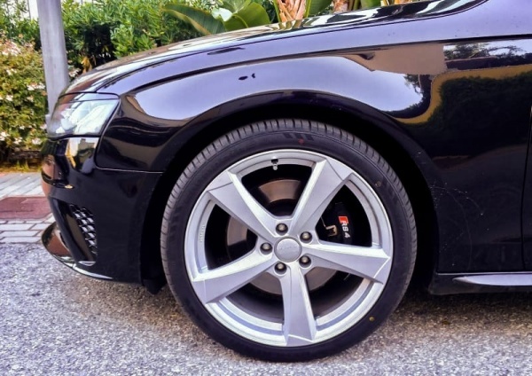 Pare choc avant AUDI A4 B8 phase 1 08-11 - Look RS4 - Noir