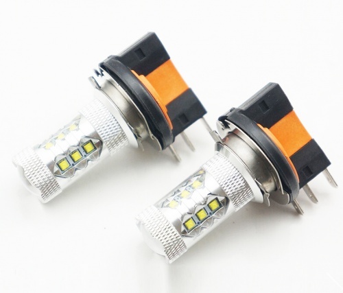 2 Ampoules HPC 80W LED H15 - Blanc
