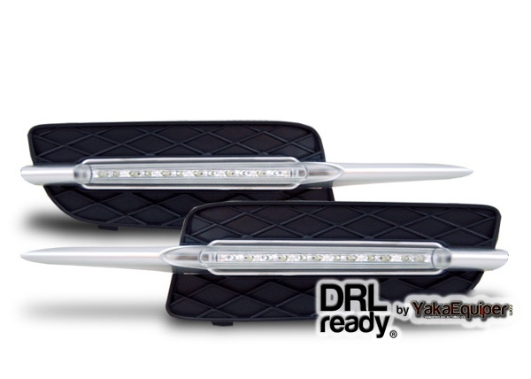 2 Feux de jour LED DRL Ready V2 - BMW X5 (E70) - Blanc