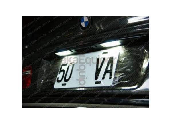 Pack LED plaque immatriculation BMW Serie 3 E46 Coupe, M3 04-06