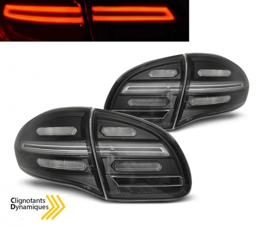 2 Feux pour Porsche Cayenne fullLED dynamiques 10-15 -  Clair