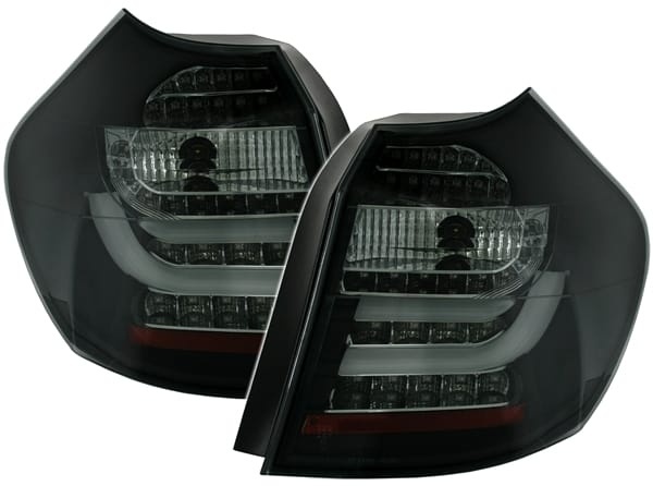2 Feux arriere BMW Serie 1 E87 08-11 - LTI - Noir
