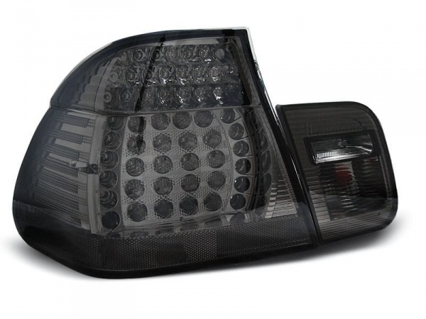 2 Feux arriere BMW E46 Berline LED 98-01 phase 1 - Fumé Noir