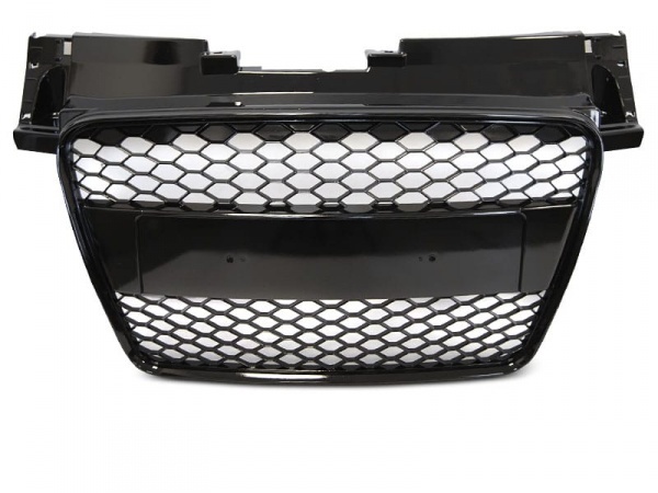 Grille calandre Audi TT 8J - look RS 06-14  - Noir Brillant