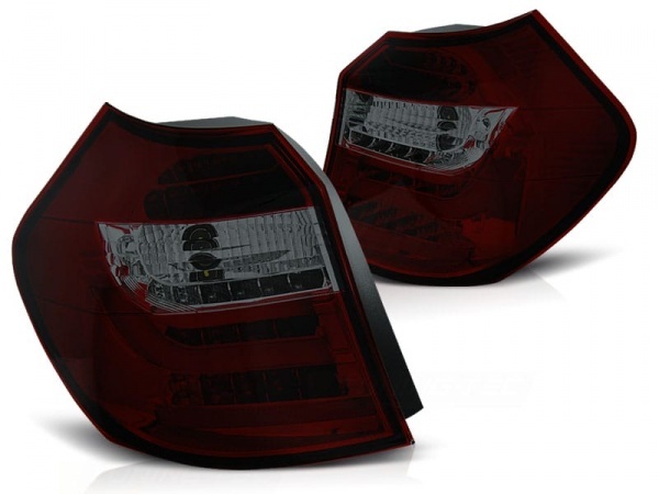 2 Feux arriere BMW Serie 1 E87 04-07 - LTI - Fume