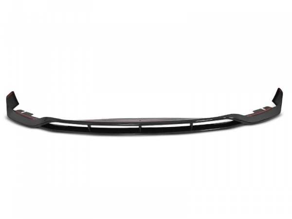 Spoiler lame de pare choc - BMW Serie 5 G30 G31 LCI 20+ - look sport - noir brillant