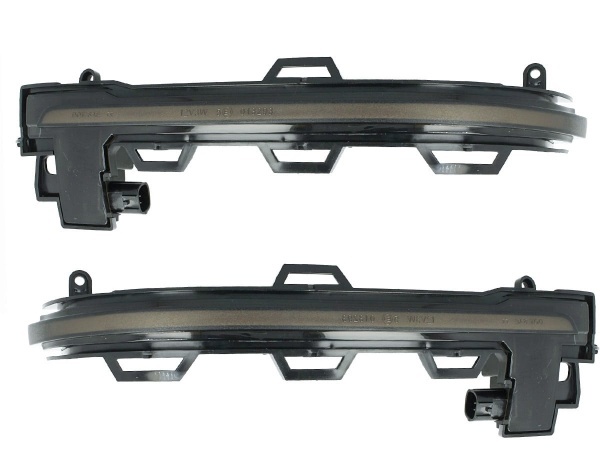 2 Clignotants retro dynamiques LED BMW X3 X4 X5 X6 - Noir