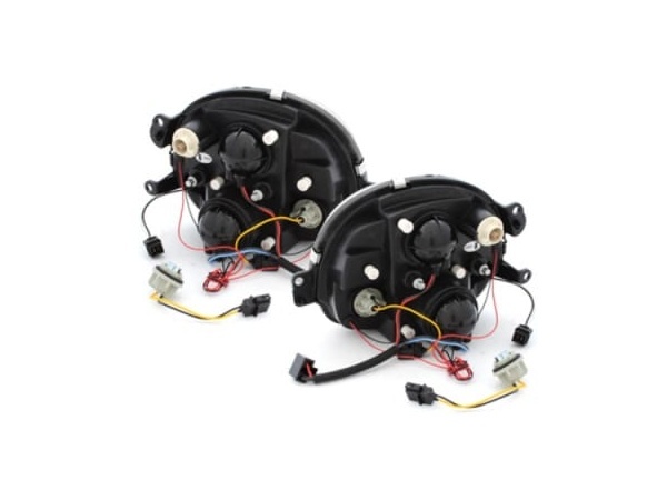 2 Phares avant angel eyes ccfl Renault Twingo 93-07 - Chrome