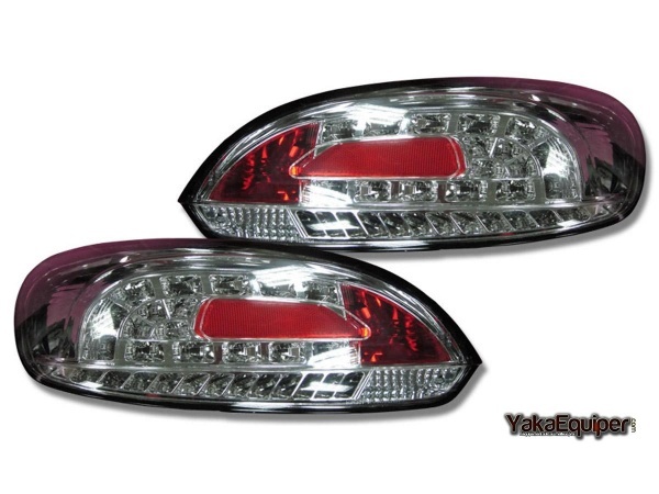 2 Feux arriere VW Scirocco (13) LED - Chrome
