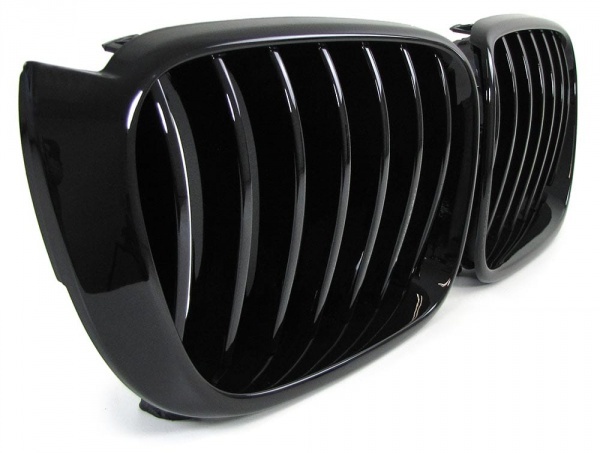 Grilles calandre BMW X3 F25 LCI - X4 F26 - brillant - look performance