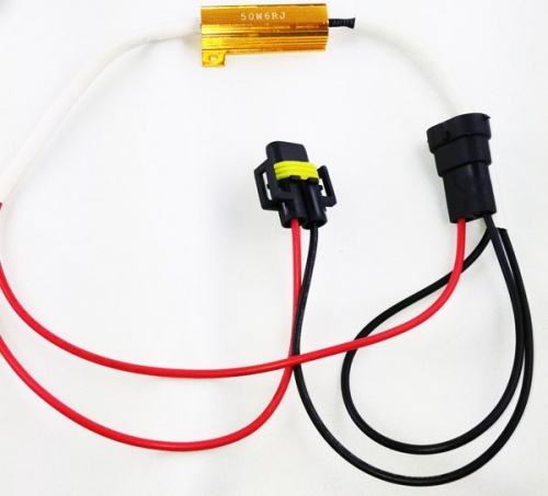 Resistance Cablée H11 Anti Erreur Canbus OBD