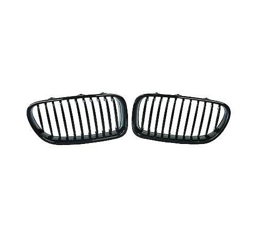 Grilles calandre BMW Serie 5 F10 F11 10-13 - Noir Brillant