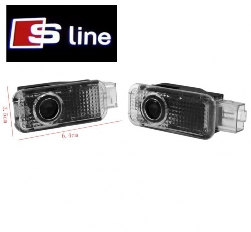 Pack Ghost LED Light Bas de porte - Logo Sline