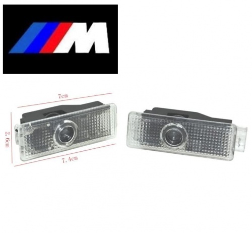 Pack Ghost LED Light Bas de porte Serie 3 5 6 7 X - Logo ///M