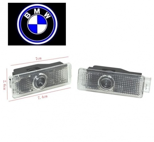 Pack Ghost LED Light Bas de porte Serie 3 5 6 7 X - Logo BMW