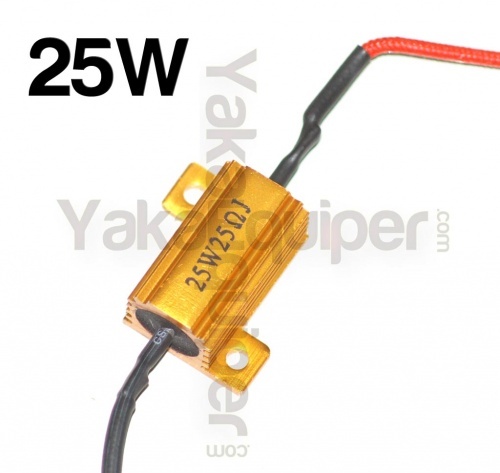 Resistance 25W Anti Erreur Canbus OBD