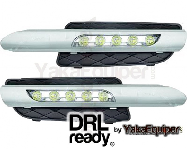 2 LED DRL Ready Tagfahrlicht - BMW X5 (E70) - Weiß