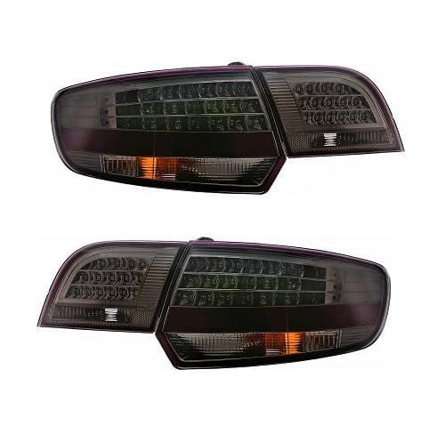 2 Feux AUDI A3 8PA Sportback LED 04-08 - teinté