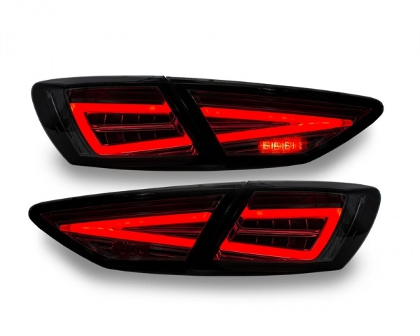 2 Feux SEAT Leon 3 5F 12-20 - LED BAR dynamiques - LED - Noir