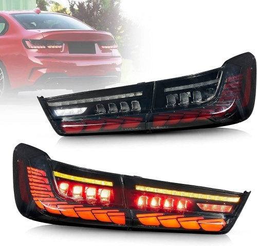2 Feux arriere OLED dynamiques BMW Serie 3 G20 - 18-22 - Noir