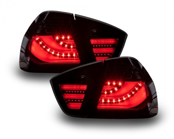 2 Feux arriere BMW Serie 3 E90 05-08 - LTI - Noir