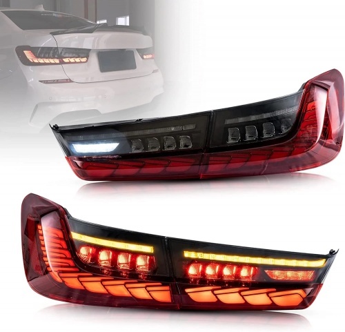 2 Feux arriere OLED dynamiques BMW Serie 3 G20 - 18-22 - Rouge