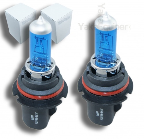 Pack 2 Ampoules 9007 Effet Xenon - Super White 5000K