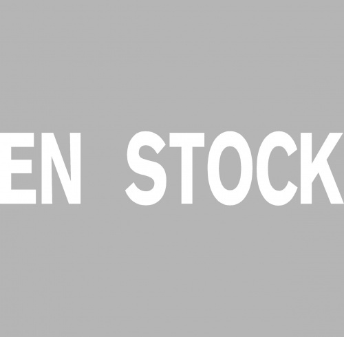 Vinyl adhesif lettrage "en stock" BLANC 60x14cm