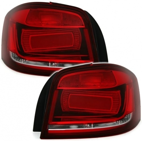 2 Feux arriere AUDI A3 8P 08-12 Rouge - style facelift