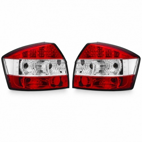 2 Feux arrière Audi A4 B6 2000-2004 - LED - Rouge