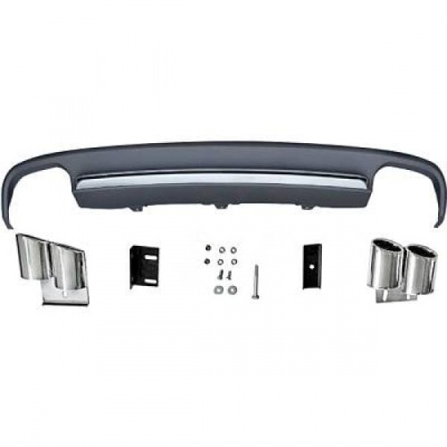 Diffuseur arriere AUDI A4 B8 11-15 - Look S4