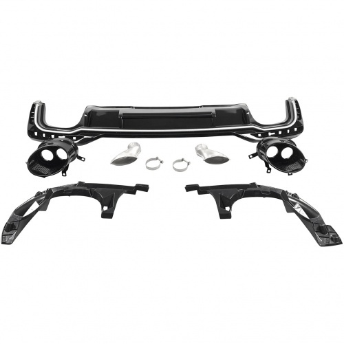 Diffuseur arriere AUDI A4 B9 facelift sline 19-23 - Look RS4