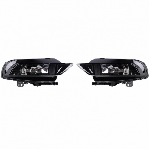 2 Antibrouillards Audi A3 Berline 8V 14-16 - H8 - Fumé