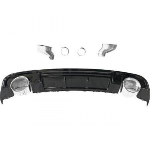 Diffuseur arriere AUDI A3 8V berline full black -16-20 - look RS3