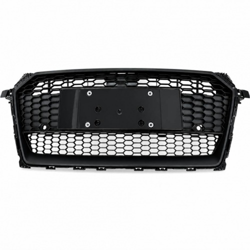 Calandre look RS noir mat / brillant avec PDC pour Audi TT / TTS 14-17