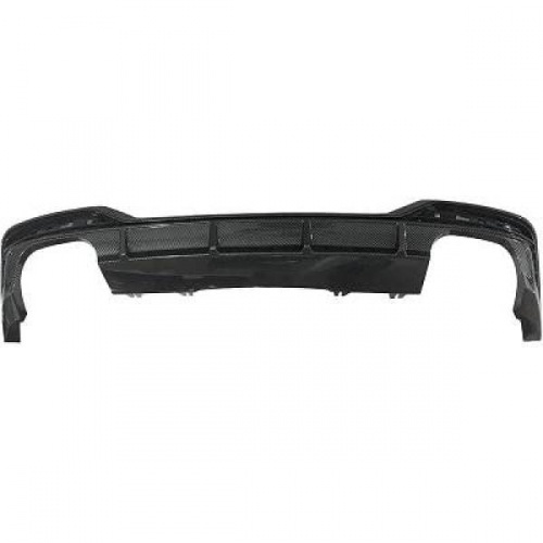 Diffuseur arriere AUDI A5 F5 19-24 - look RS - carbone noir brillant
