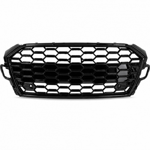 Calandre avant look RS5 noir brillant avec PDC pour Audi A5 / S5 19-24