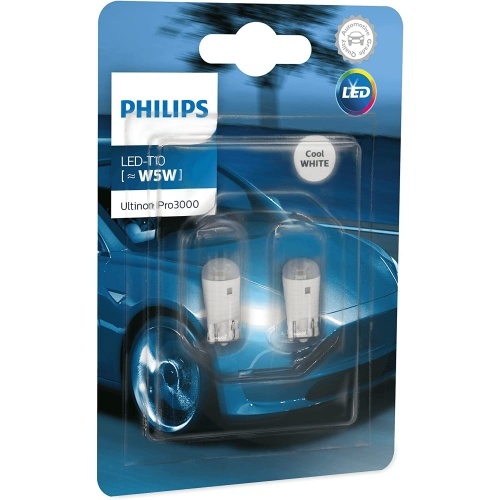 Philips Ultinon Pro3000 LED T10 lampe W5W 6000K cool white