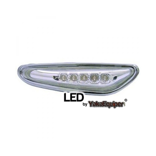 Clignotants repetiteurs LED d'aile BMW E83 E60 E46 - Chrome