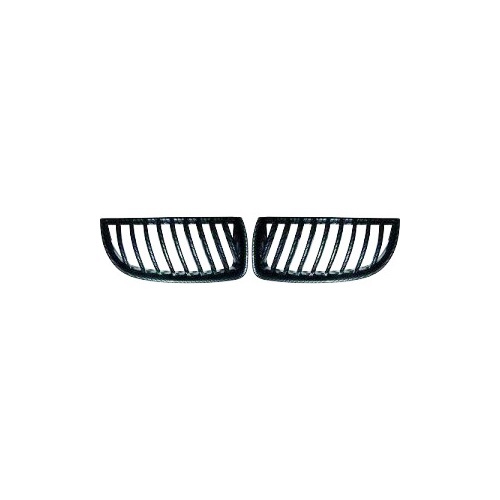 Grilles calandre BMW Serie 3 E90 E91 05-08 - style Carbone