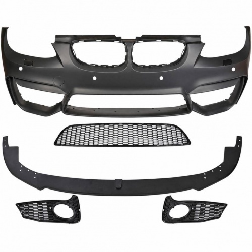 Pare choc avant look M4 avec PDC pour BMW Série 3 E92 / E93 LCI 10-13
