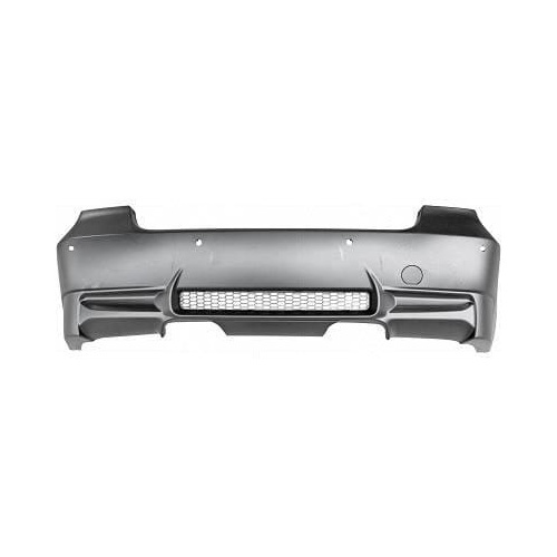 Pare choc arriere BMW Serie 3 E90 04-11 look M3 double - PDC