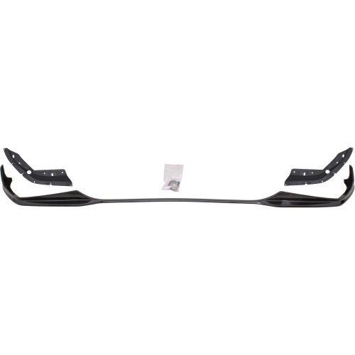 Spoiler lame pare choc - BMW Serie 3 G20 G21 18-21  - look mperf - noir brillant