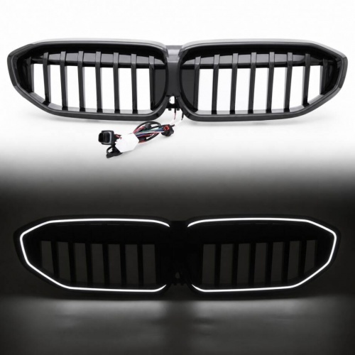 Calandre avant look Performance simple barre avec LED pour BMW Série 3 G20 / G28 / G80 19-22