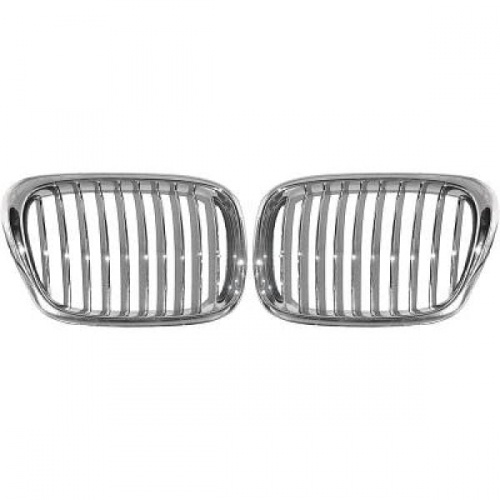Grilles calandre BMW Serie 5 E39 95-03 - Chrome