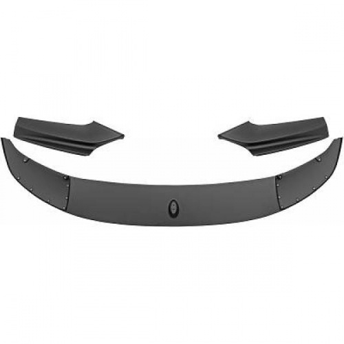 Spoiler de pare choc - BMW Serie 5 F10 F11 11-16 - look mperf - noir mat